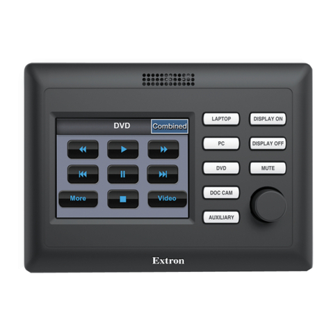 Extron electronics TouchLink TLP Pro 520M User manual Extron electronics TouchLink TLP Pro 520M User manual