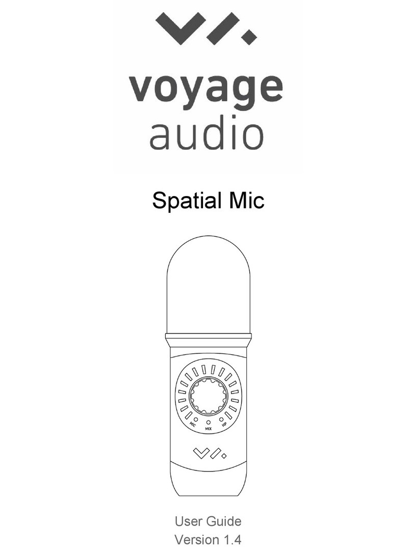 Voyage Audio Spatial Mic user guide