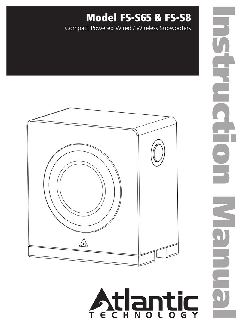 Atlantic Technology FS-S65 User manual