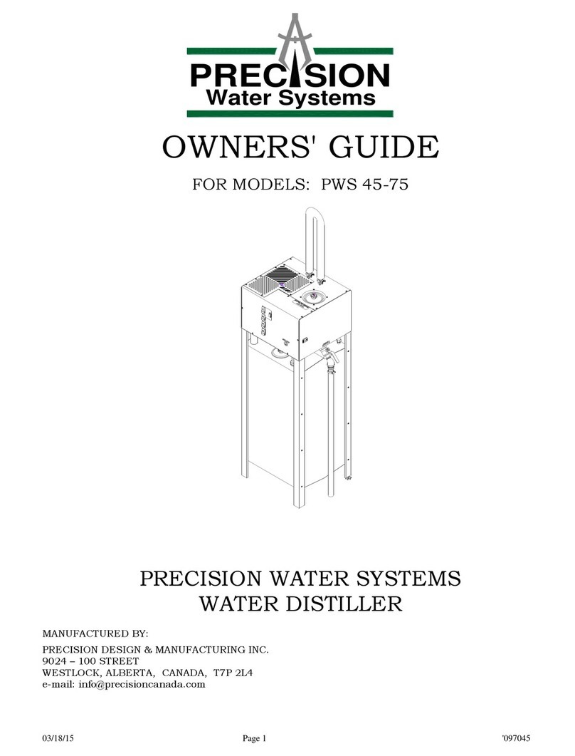 Precision PWS 45-75 owner's guide