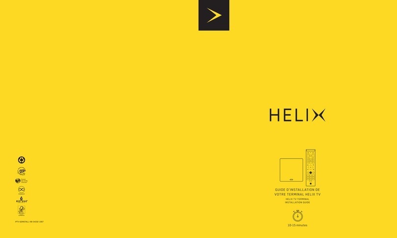 HELIX XI6 User manual