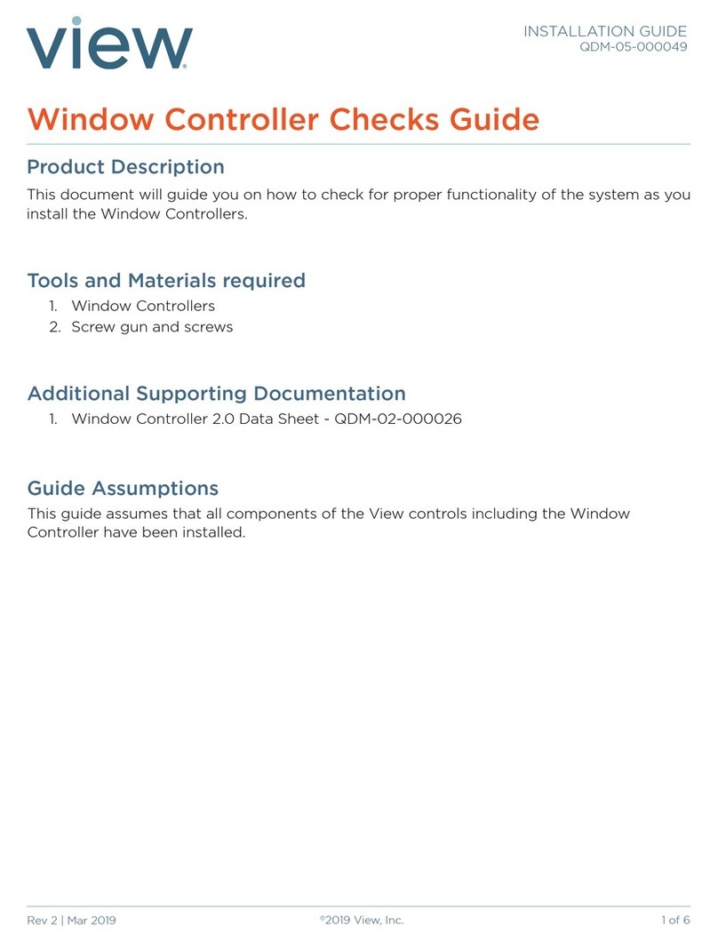 View Window Controller Checks Guide