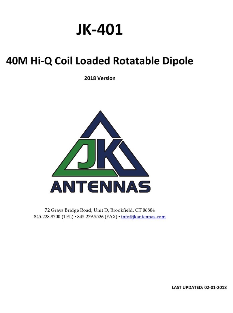 JK Antennas JK-401 manual