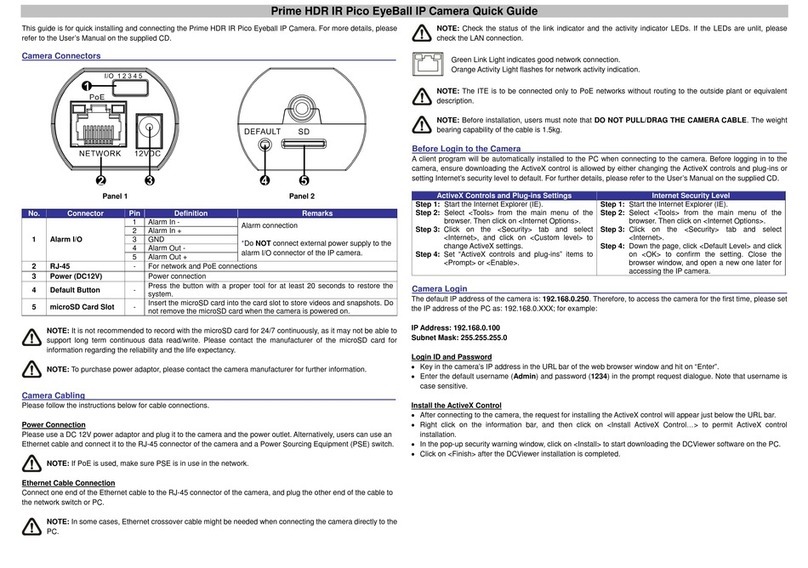 Mega Video MPV-Q1C-SD quick guide