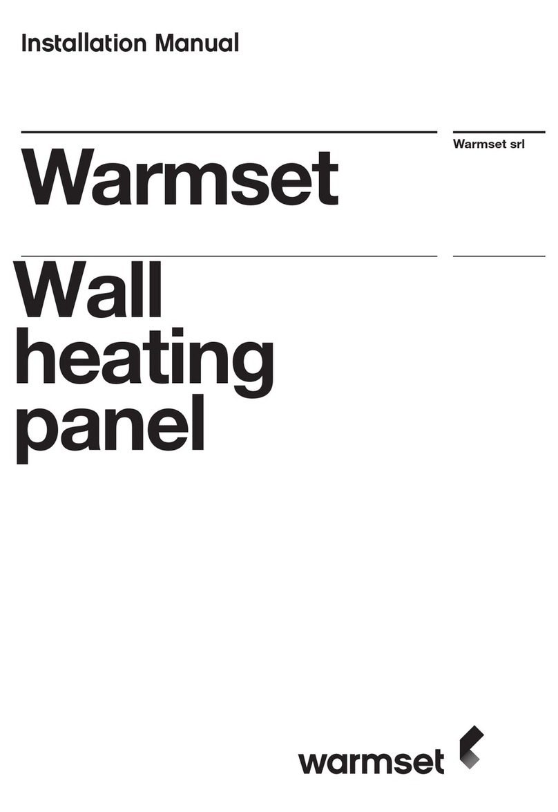 Warmset WHP User manual