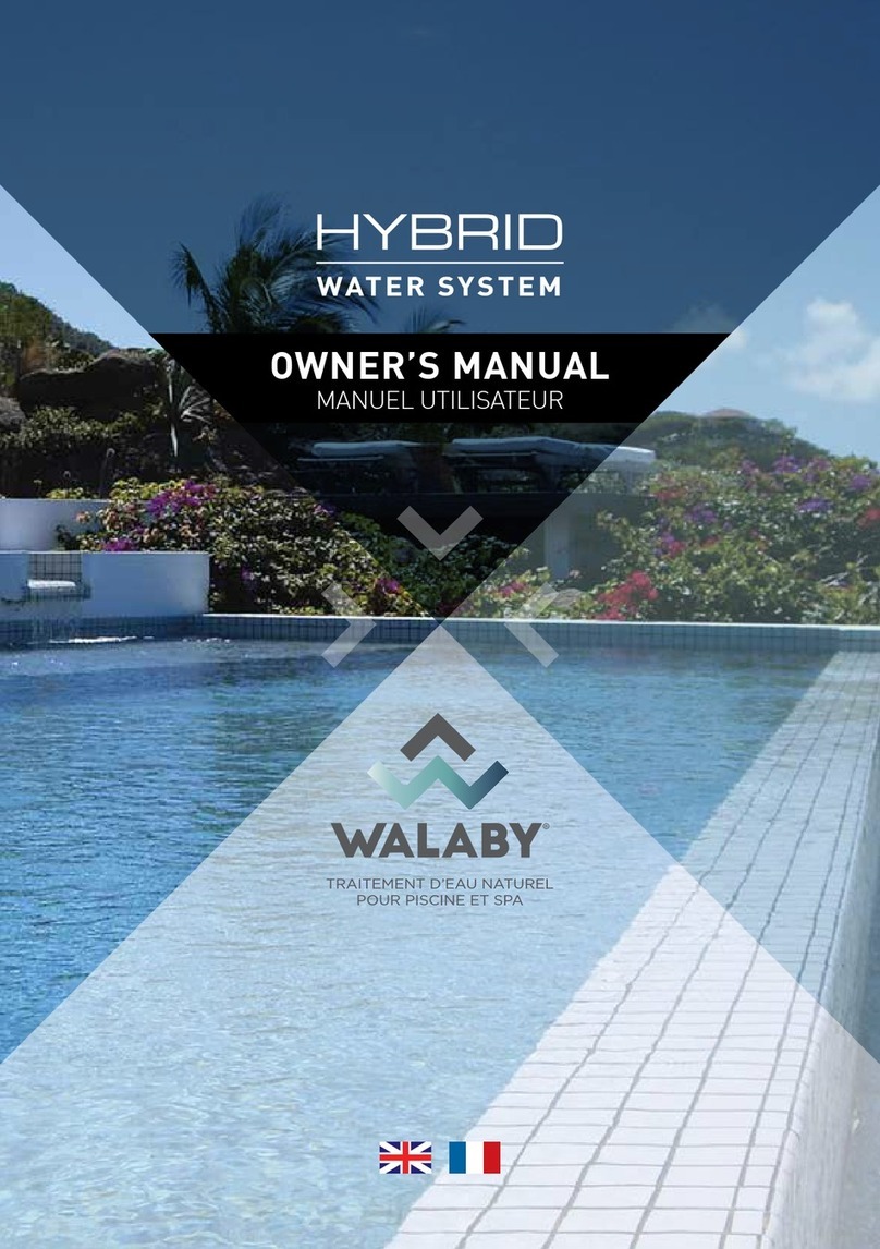 Walaby HYBRID WATER SYSTEM 15 g/h User manual