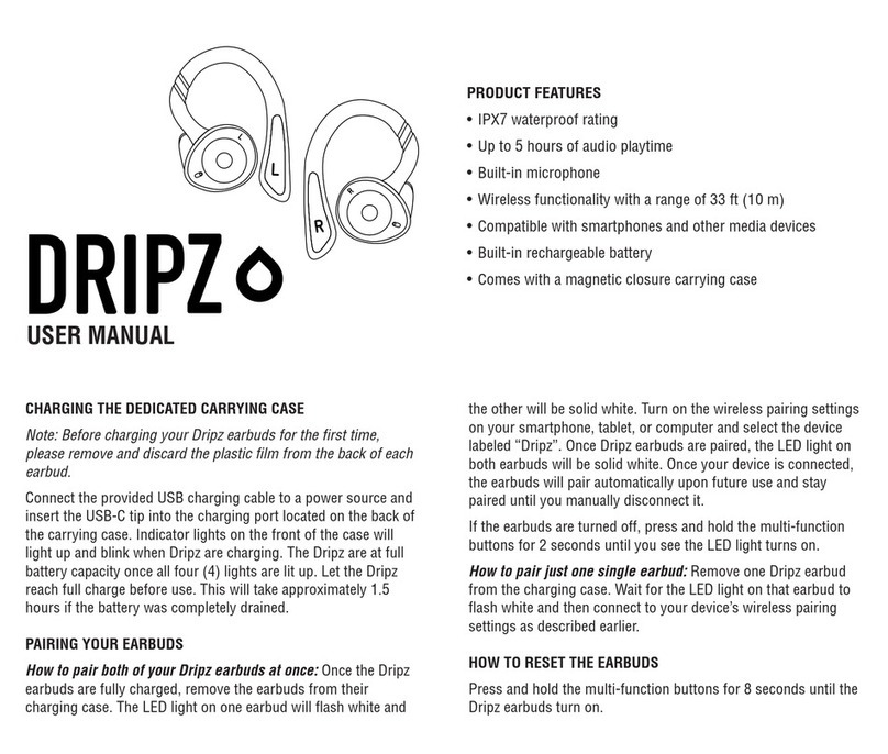 Origaudio DRIPZ user manual