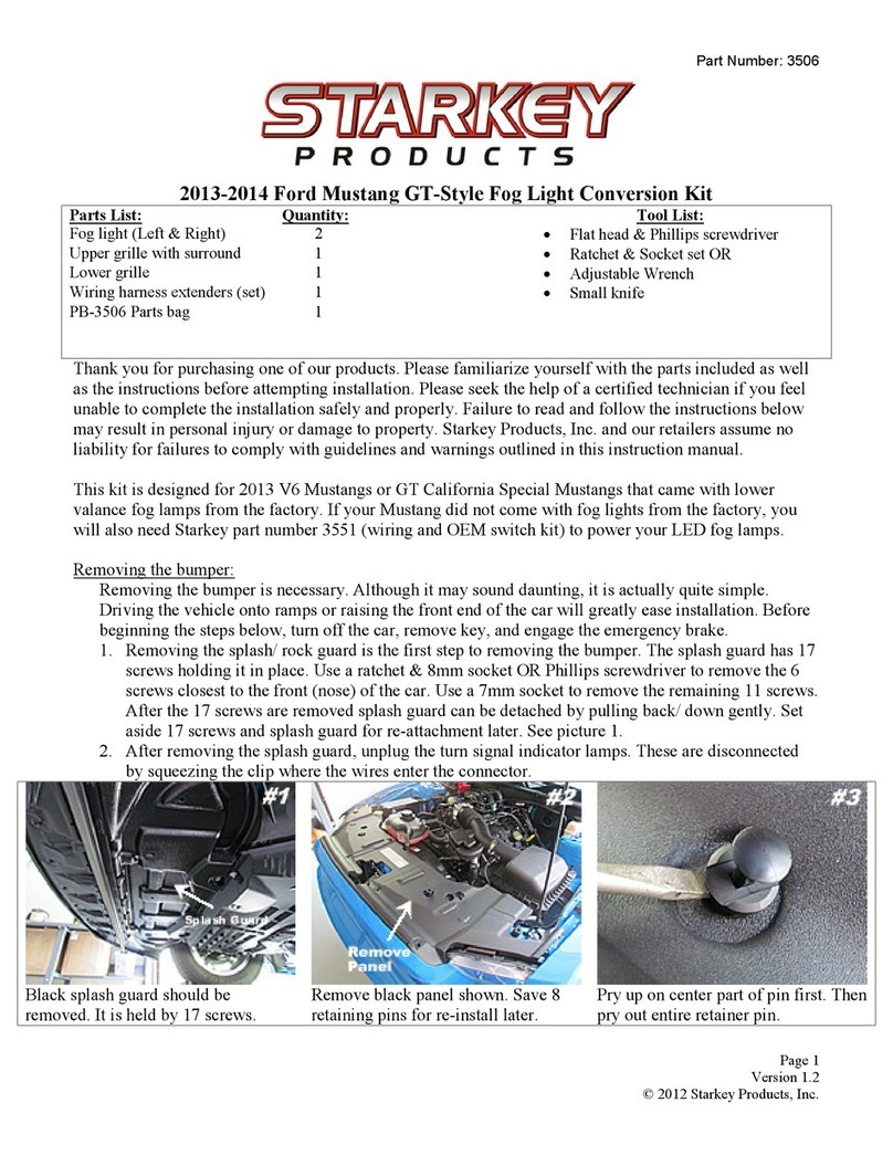 Starkey 3506 instructions