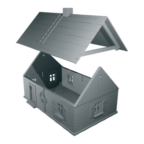 Tabletop Scenics WOODEN COTTAGE WITH PRIVY User manual Tabletop Scenics WOODEN COTTAGE WITH PRIVY User manual