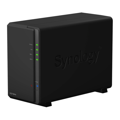 Synology DiskStation DS218play Manual Synology DiskStation DS218play Manual