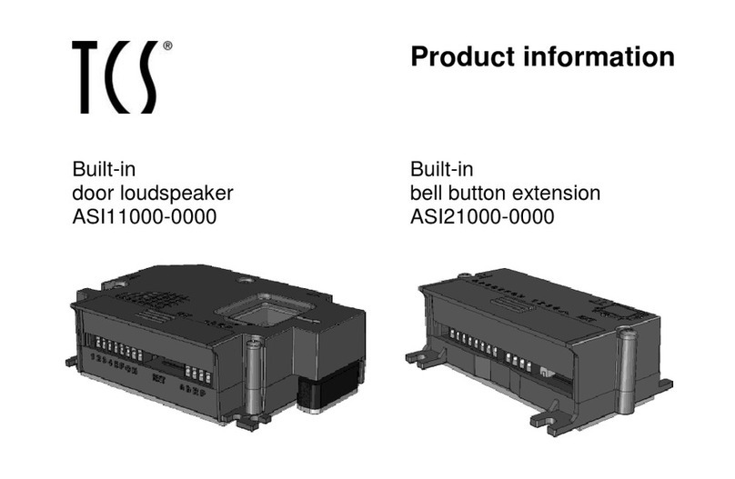 TCS ASI11000 Product information TCS ASI11000 Product information