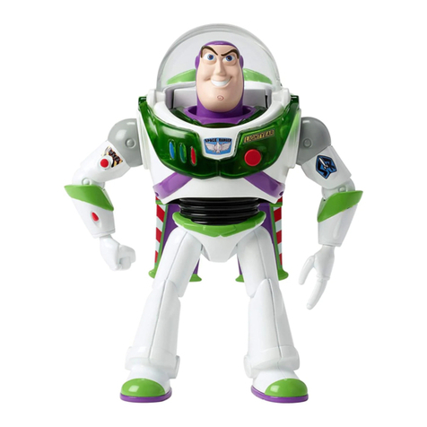 Mattel Disney PIXAR TOY STORY 4 BLAST-OFF BUZZ... instructions