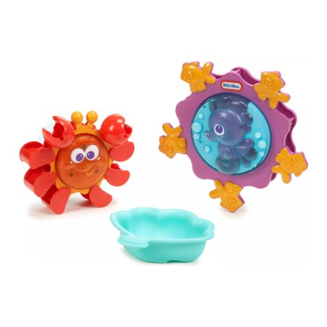 MGA Entertainment little tikes SPARKLE BAY Water Spinners... User manual