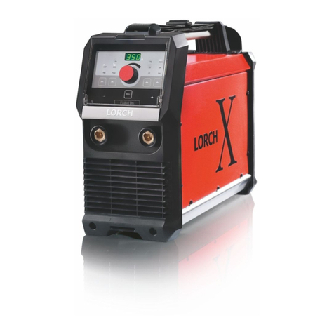 LORCH X Series Operation manual LORCH X Series Operation manual