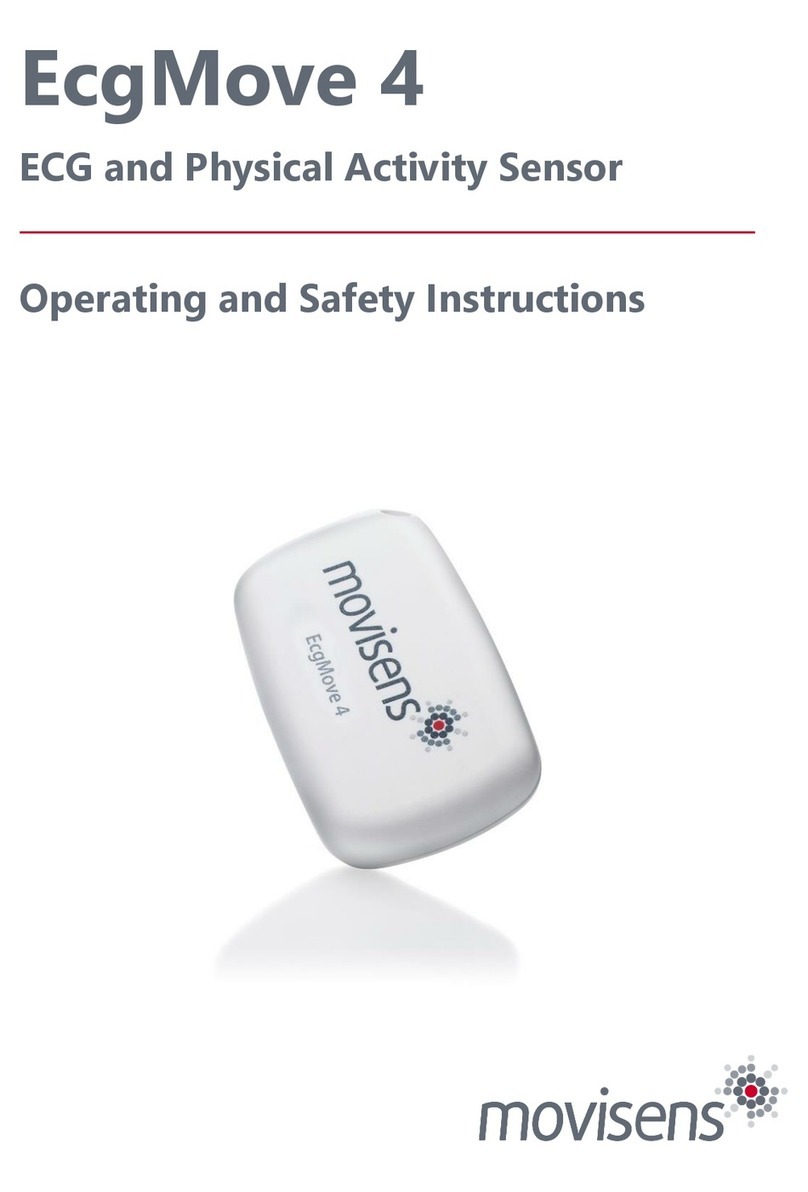 Movisens EcgMove 4 Operating and safety instructions