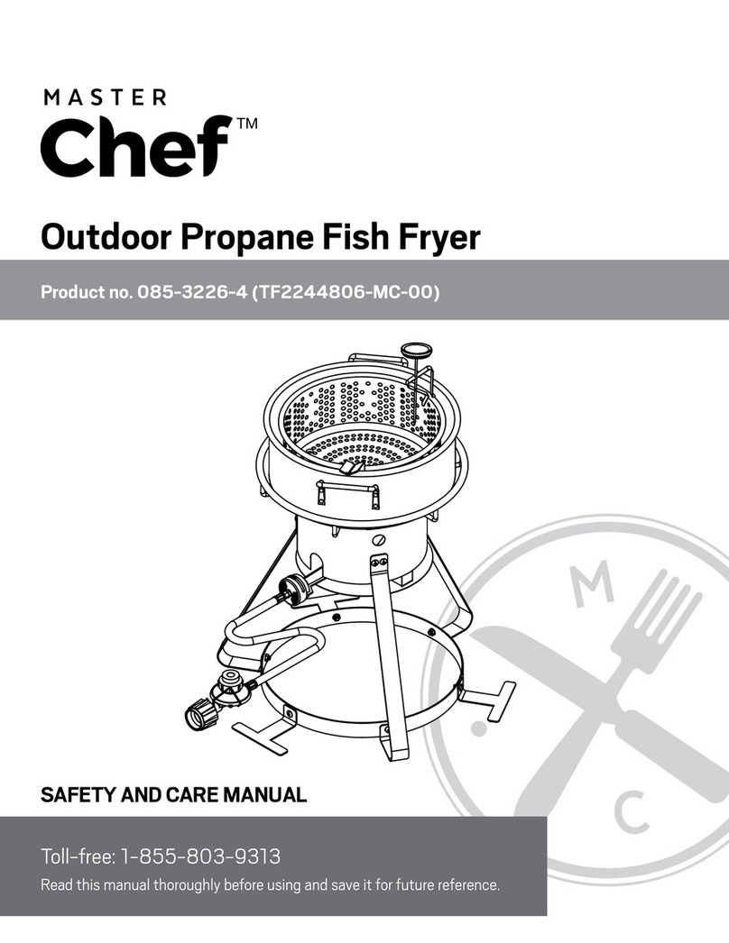 MasterChef 085-3226-4 SAFETY AND CARE MANUAL MasterChef 085-3226-4 SAFETY AND CARE MANUAL