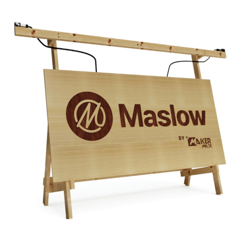 Makermade MASLOW CNC Setting up