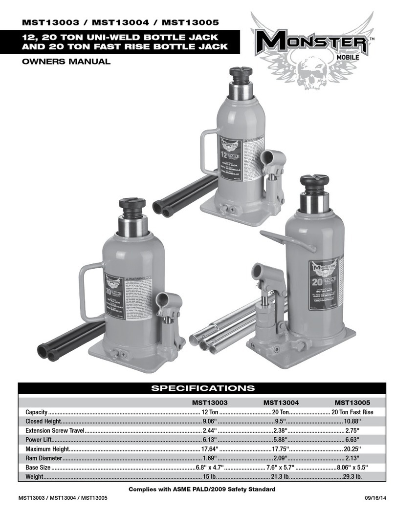MONSTER MOBILE MST13003 User manual