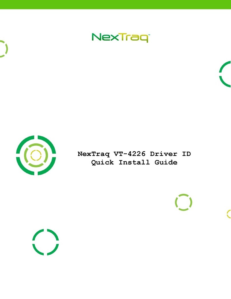 NexTraq VT-4226 Quick install guide