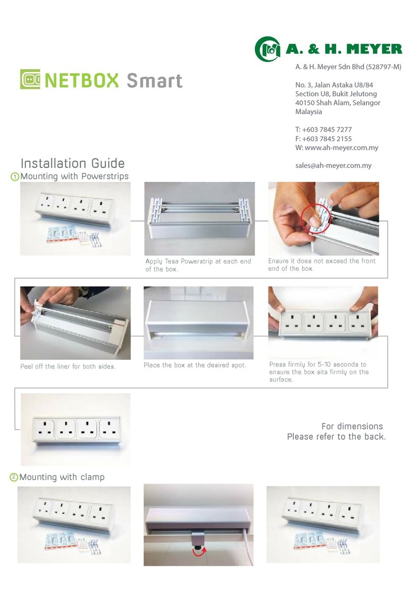 A. & H. Meyer Netbox Smart User manual