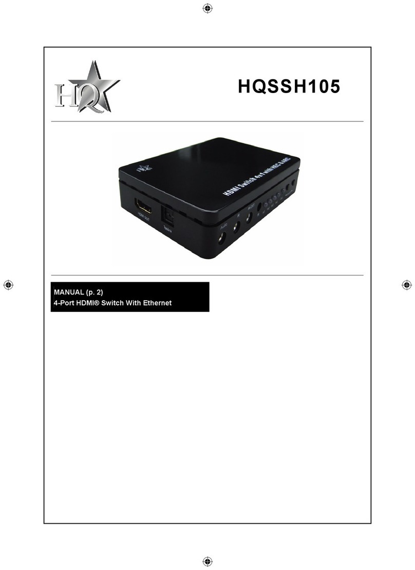 HQ HQSSH105 User manual