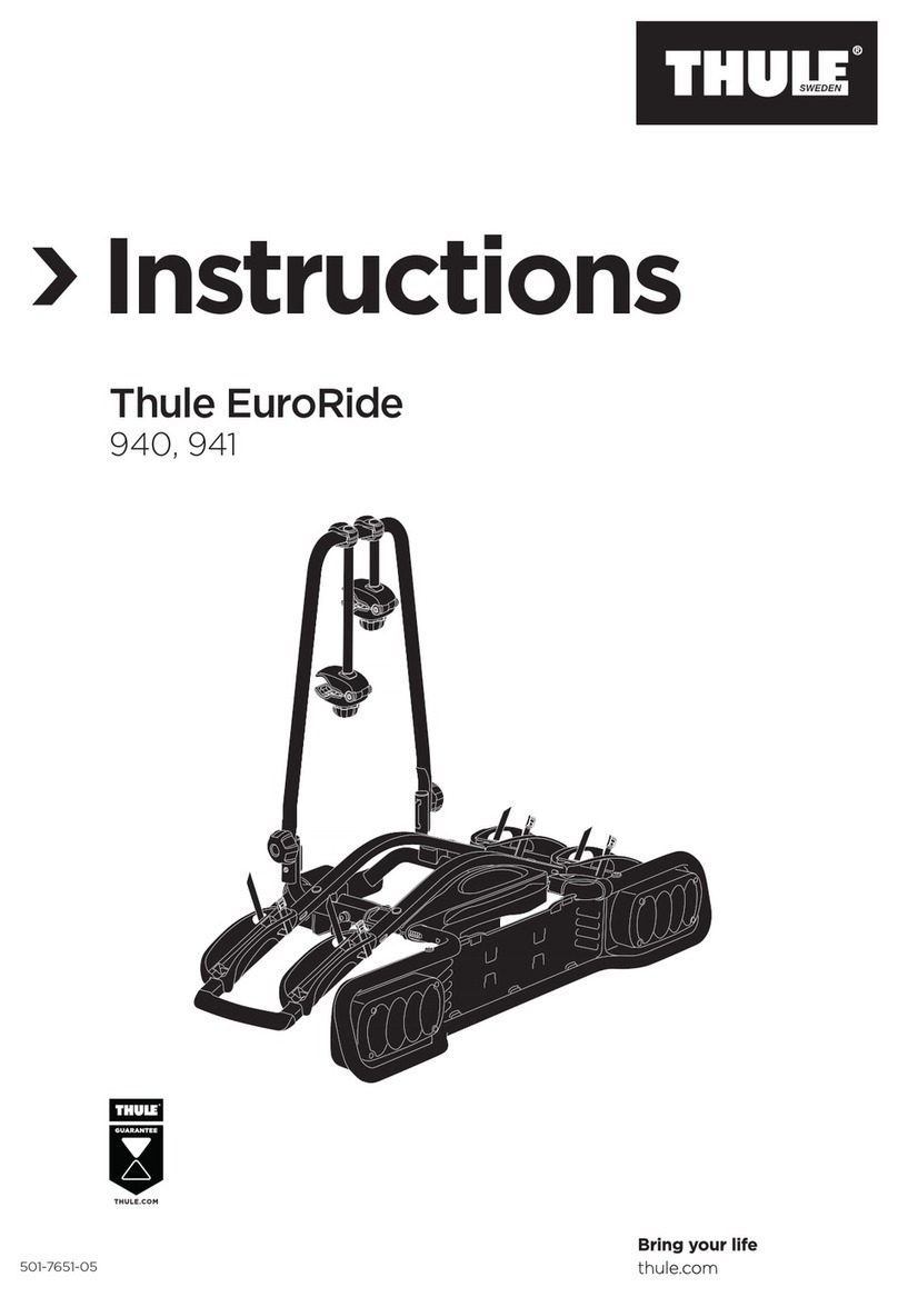 Thule EuroRide 940 instructions