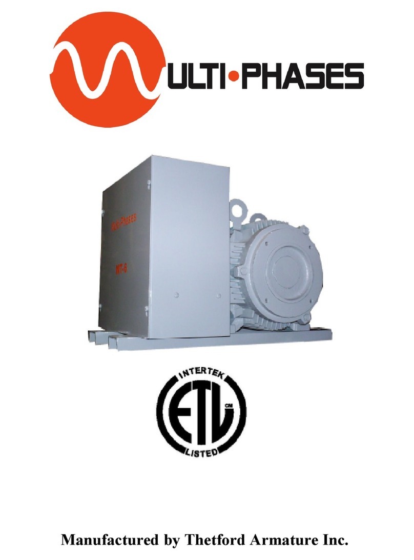 Thetford Armature Multi Phases MT-3 Guide