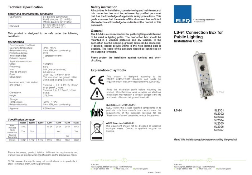 ELEQ LS-94 installation guide