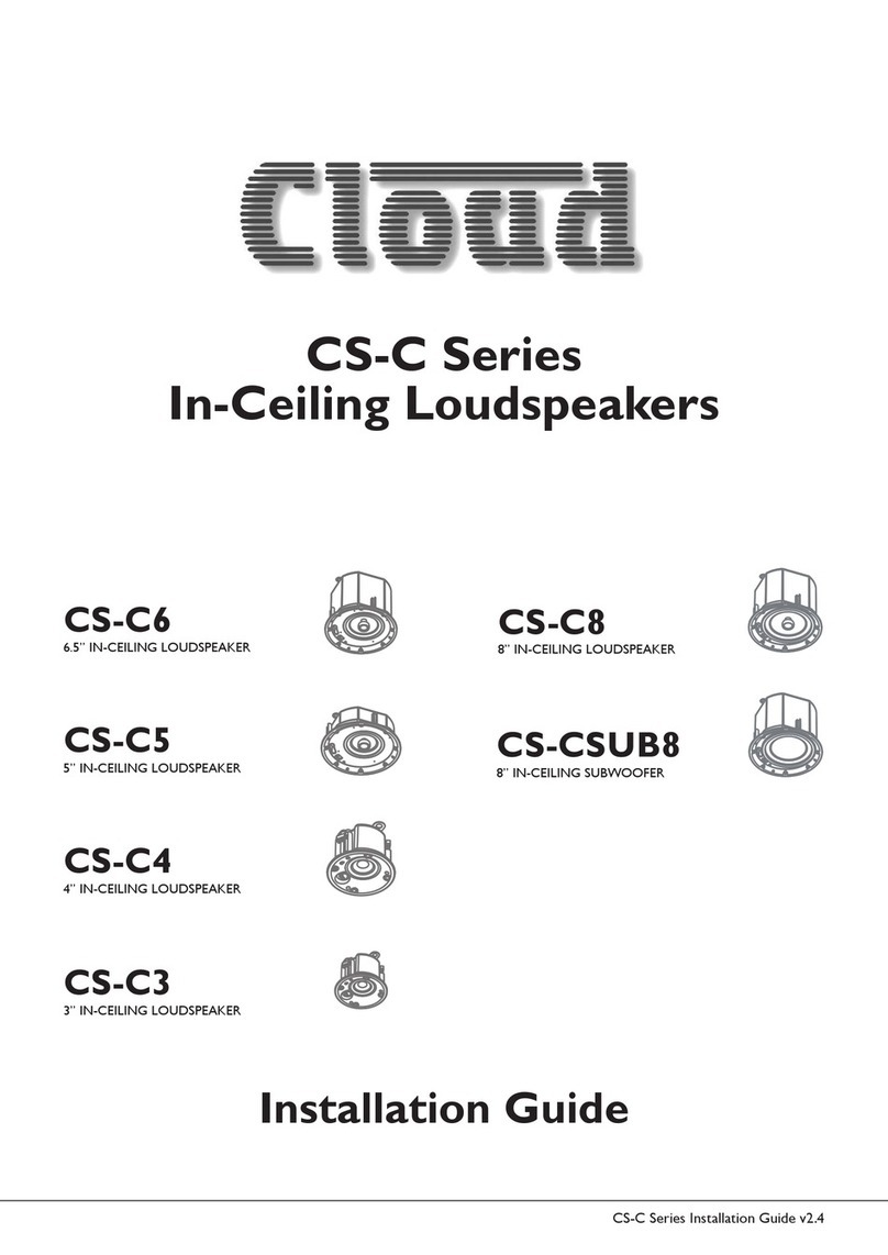 Cloud CS-S Series User manual