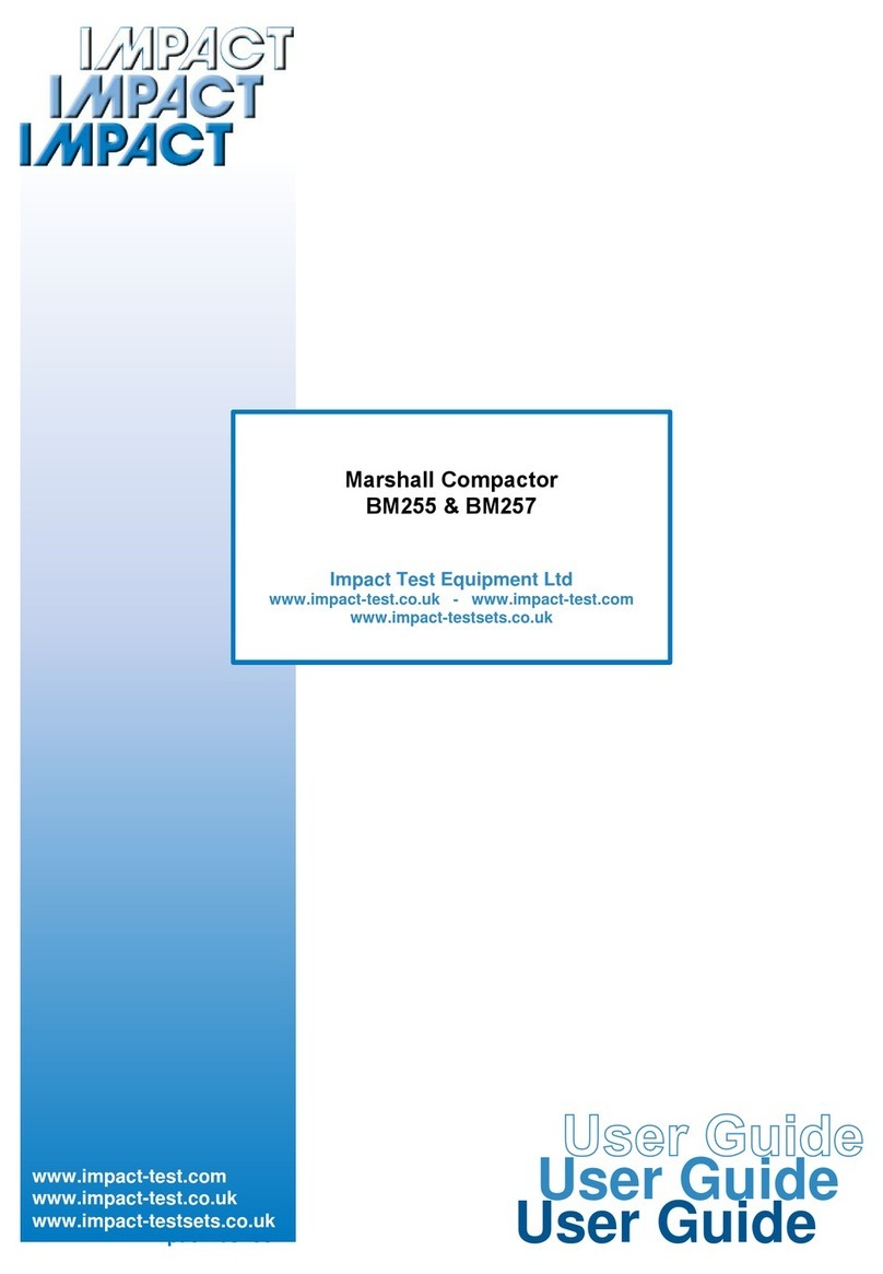 impact BM255 User manual