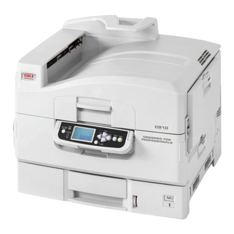 Oki C910 User manual Oki C910 User manual