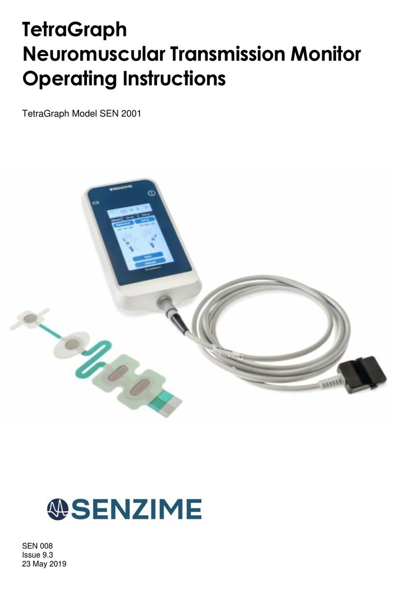 SENZIME TetraGraph SEN 2001 operating instructions