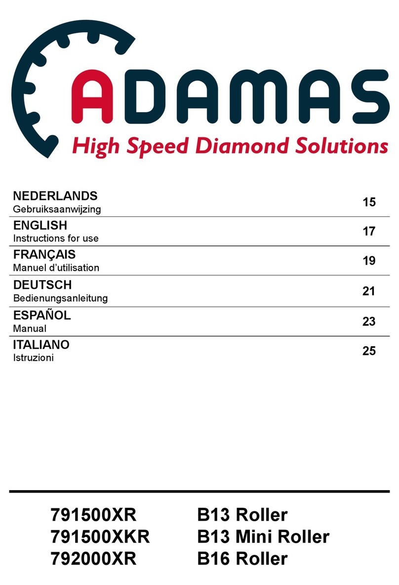 ADAMAS B13 User manual