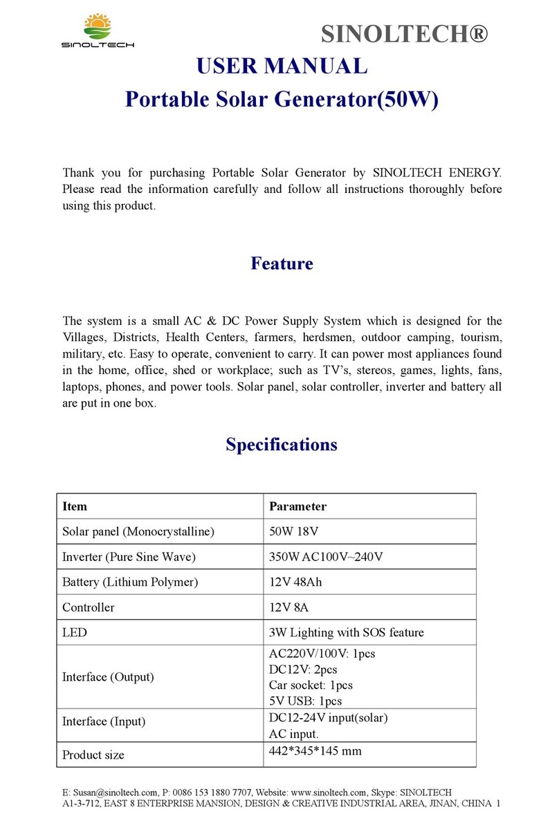 SINOLTECH SP-090K user manual