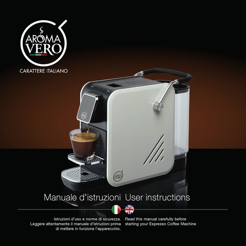 Aroma Vero Alex PLUS User instructions