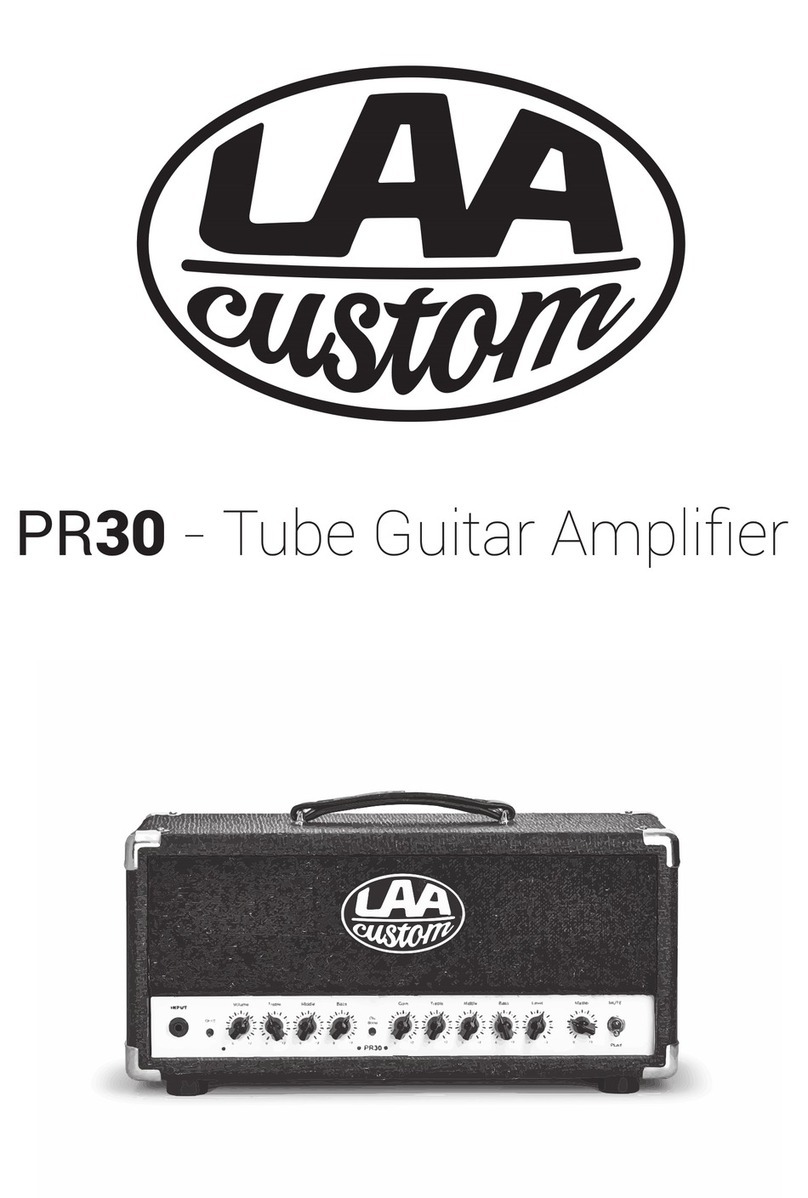 LAA-CUSTOM PR30 manual