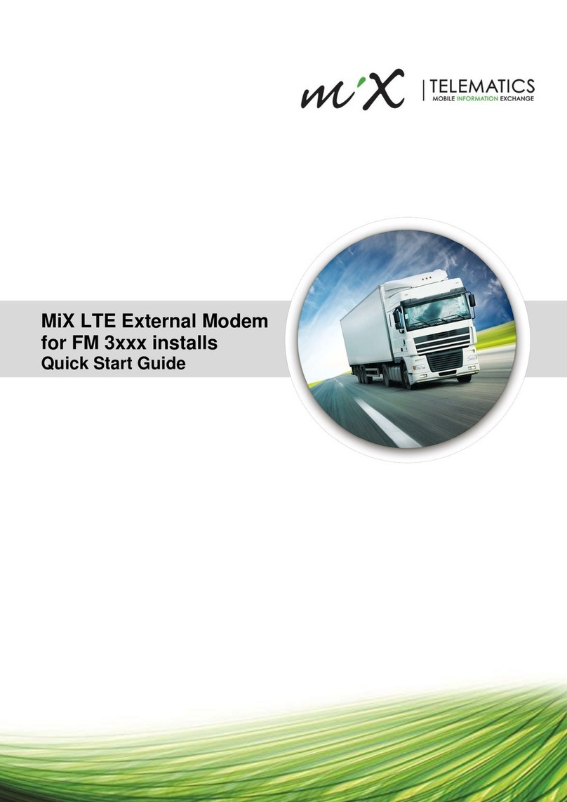 Mixtelematics LTE External Modem User manual