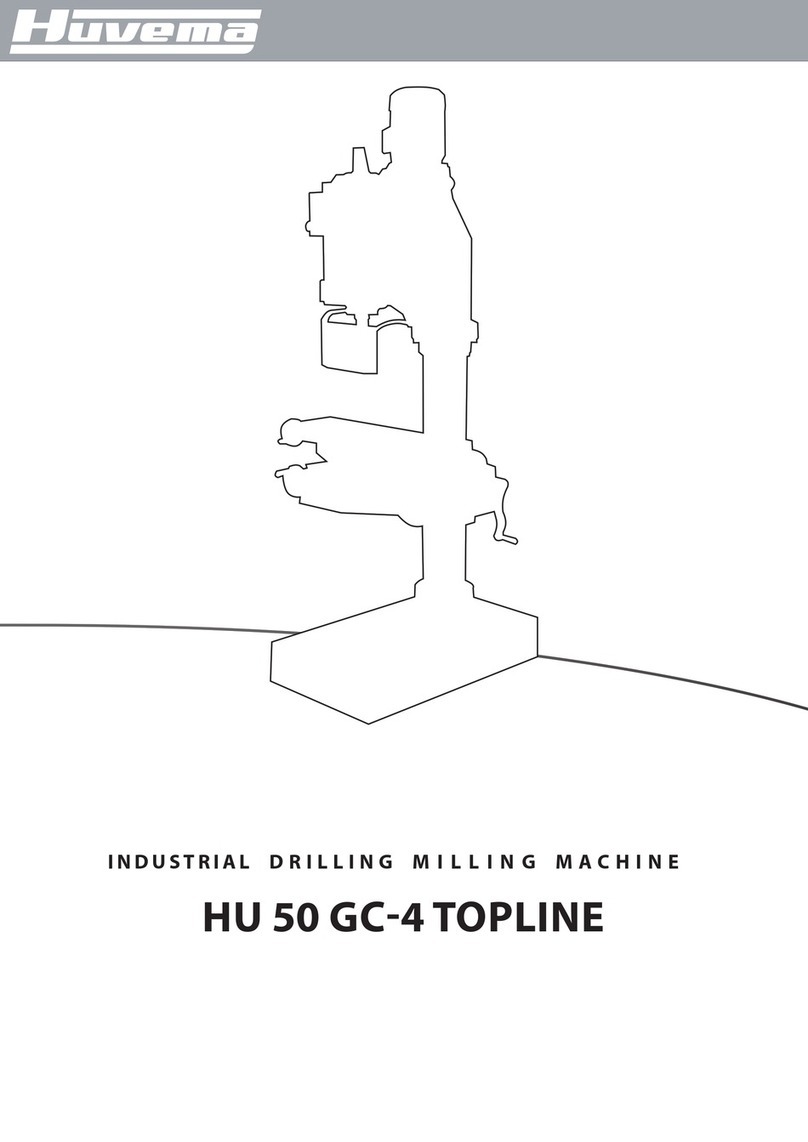 Huvema HU 50 GC-4 TOPLINE manual