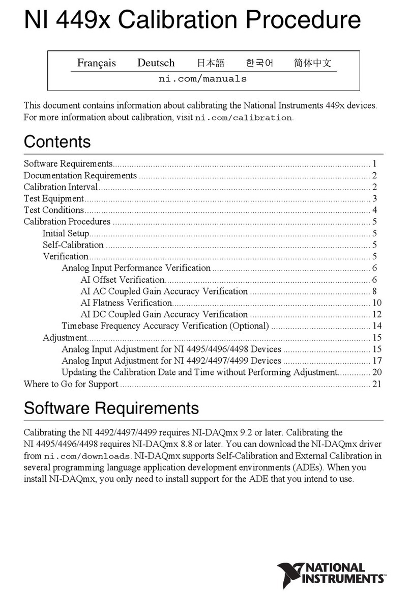 National Instruments 449 Series Manual