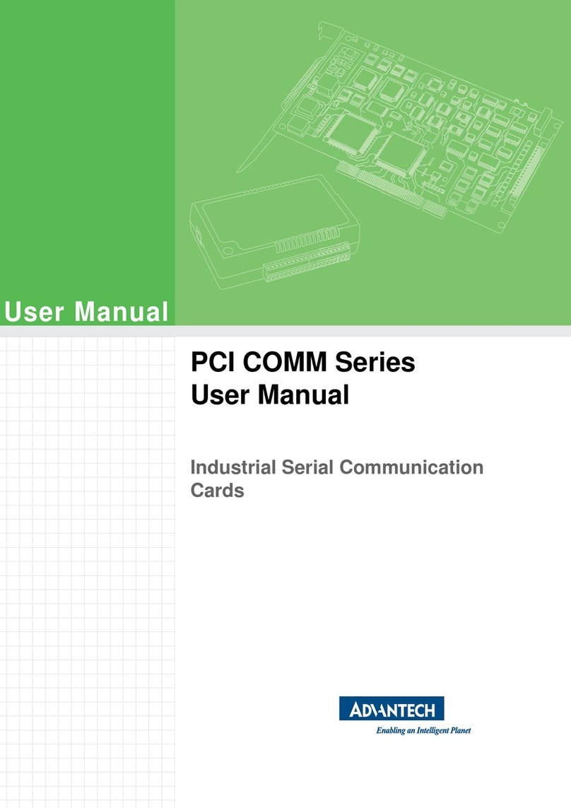 Advantech PCI Series User manual