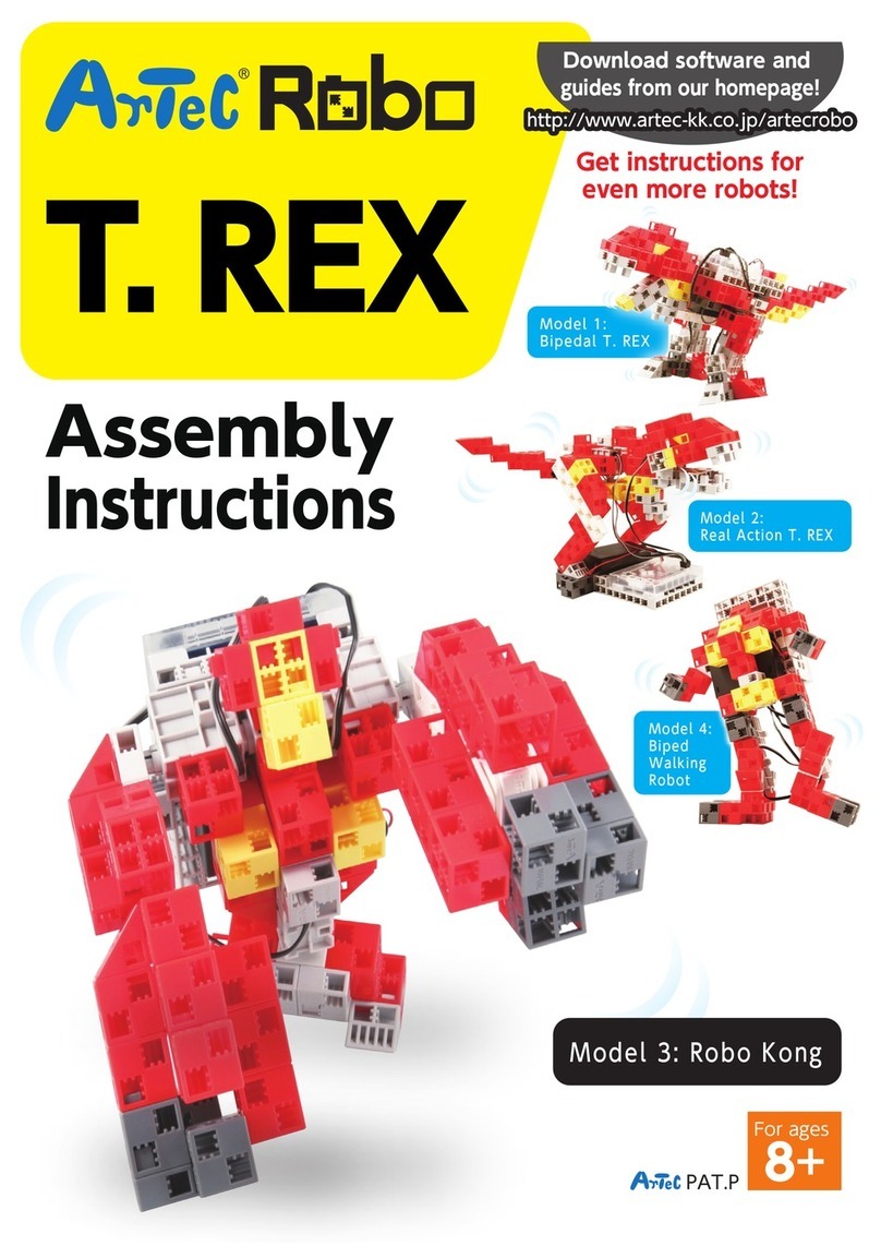 Artec Robo Bipedal T. REX User manual