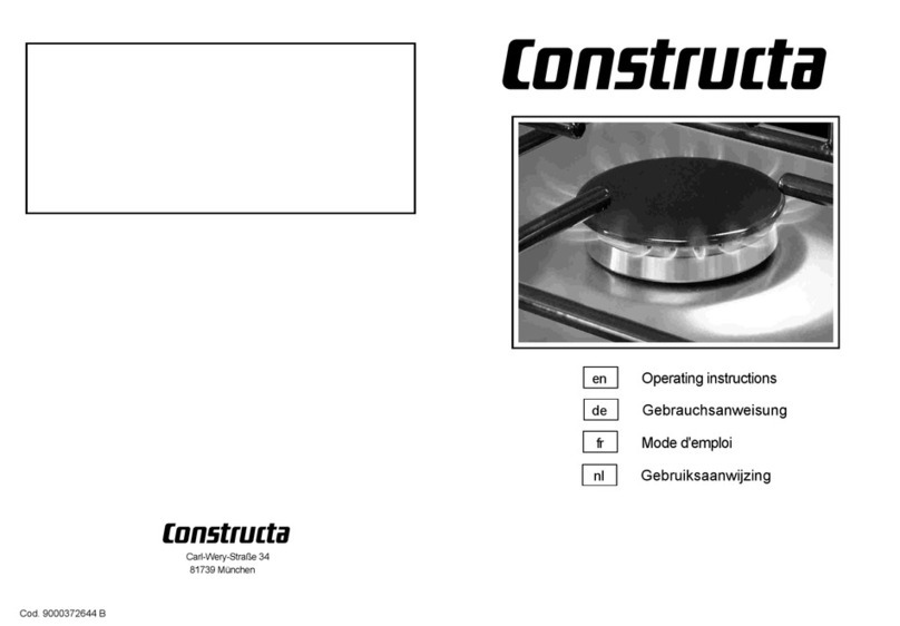 CONSTRUCTA CH17711 operating instructions