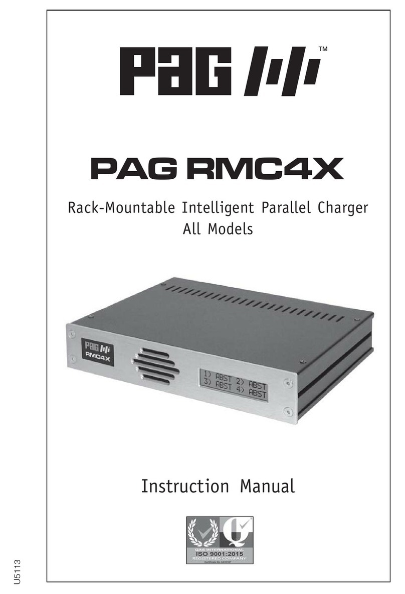 PAG RMC4X Series User manual