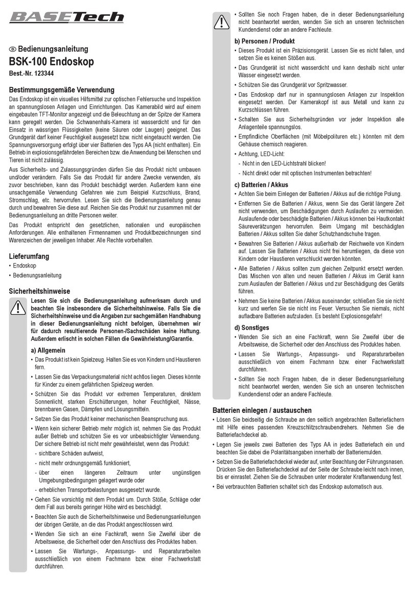 BASETech BSK-100 operating instructions