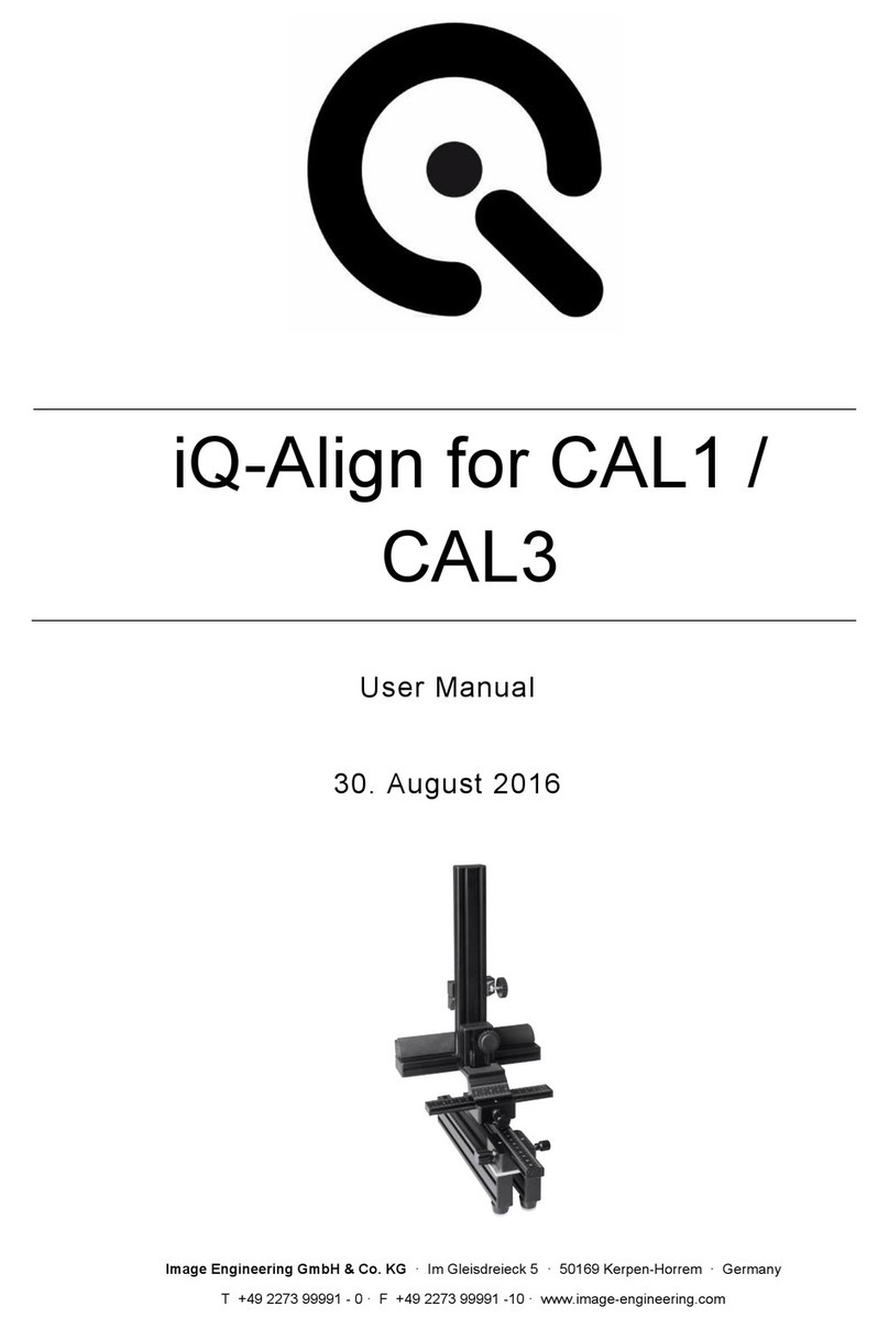 Image Engineering iQ-Align User manual