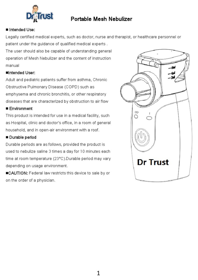 Dr. Trust Micro Mesh Nebulizer manual
