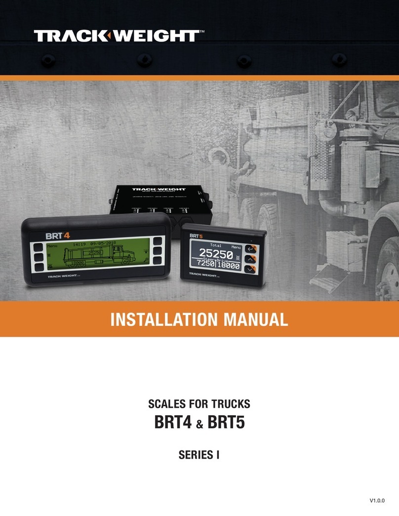 TrackWeight I Series installation manual