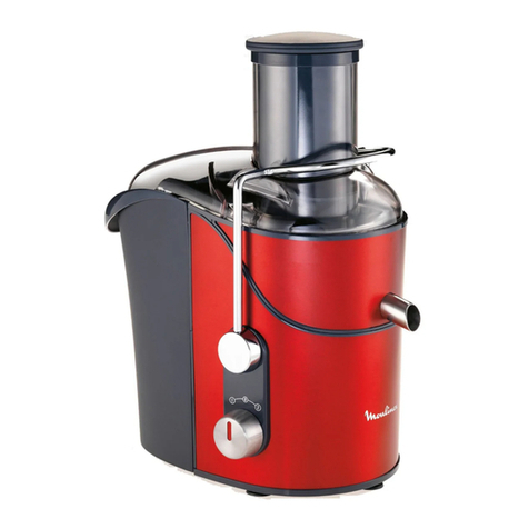 Moulinex Easy Fruit JU650 manual