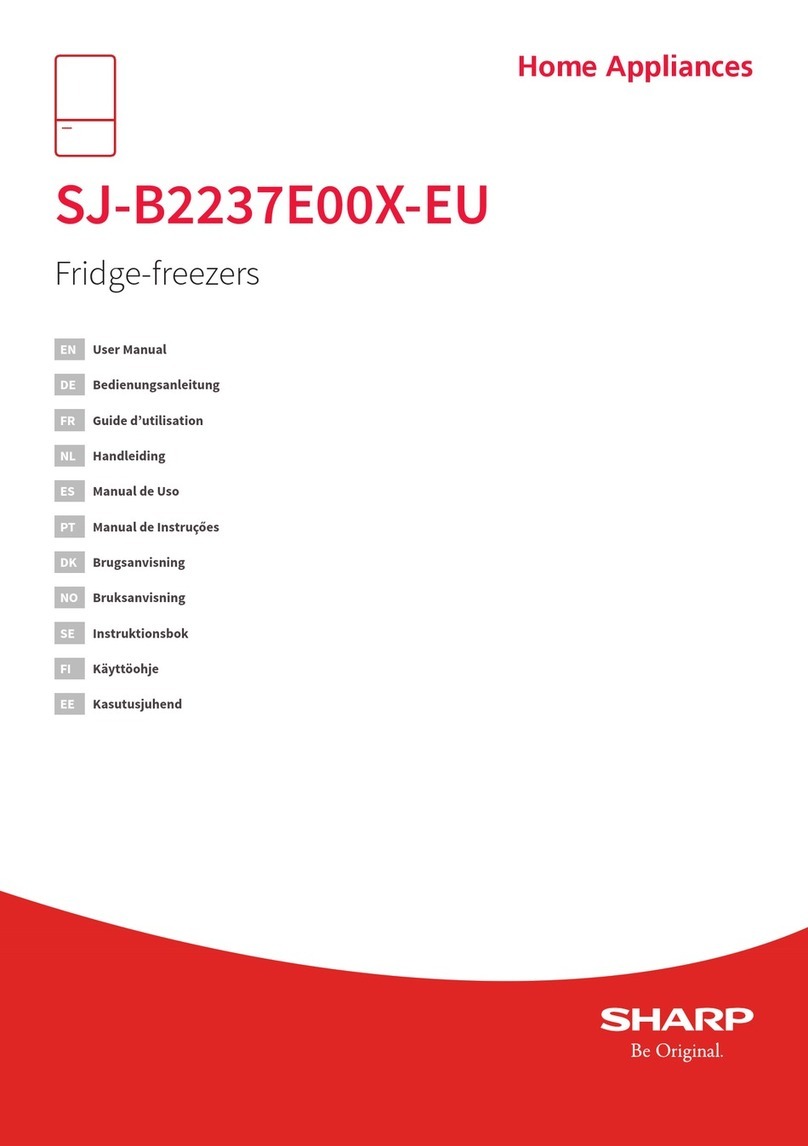 Sharp SJ-B2237E00X-EU User manual