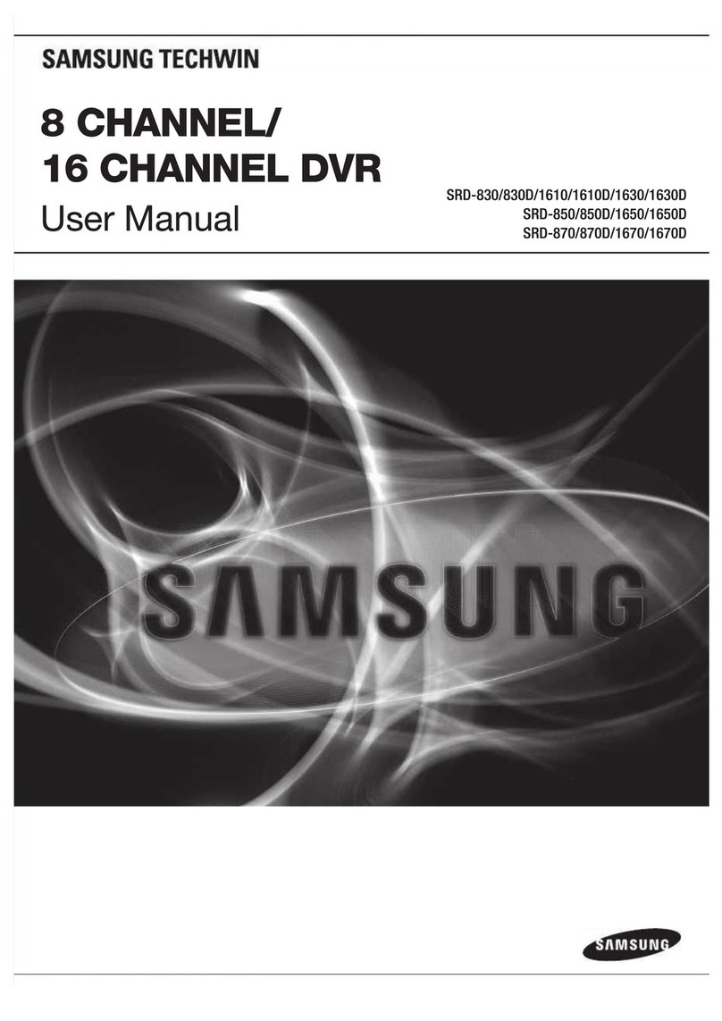 Samsung SRD-830 User manual